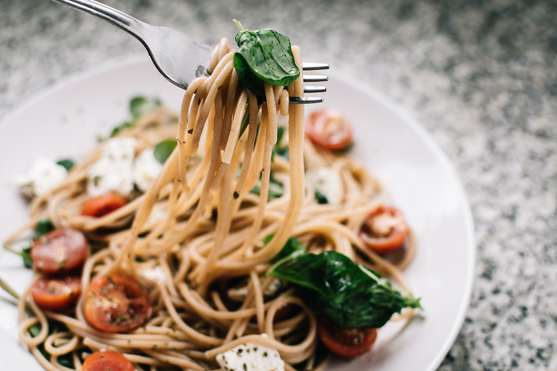 Mensa Universitaria di Nuoro, piatto di pasta