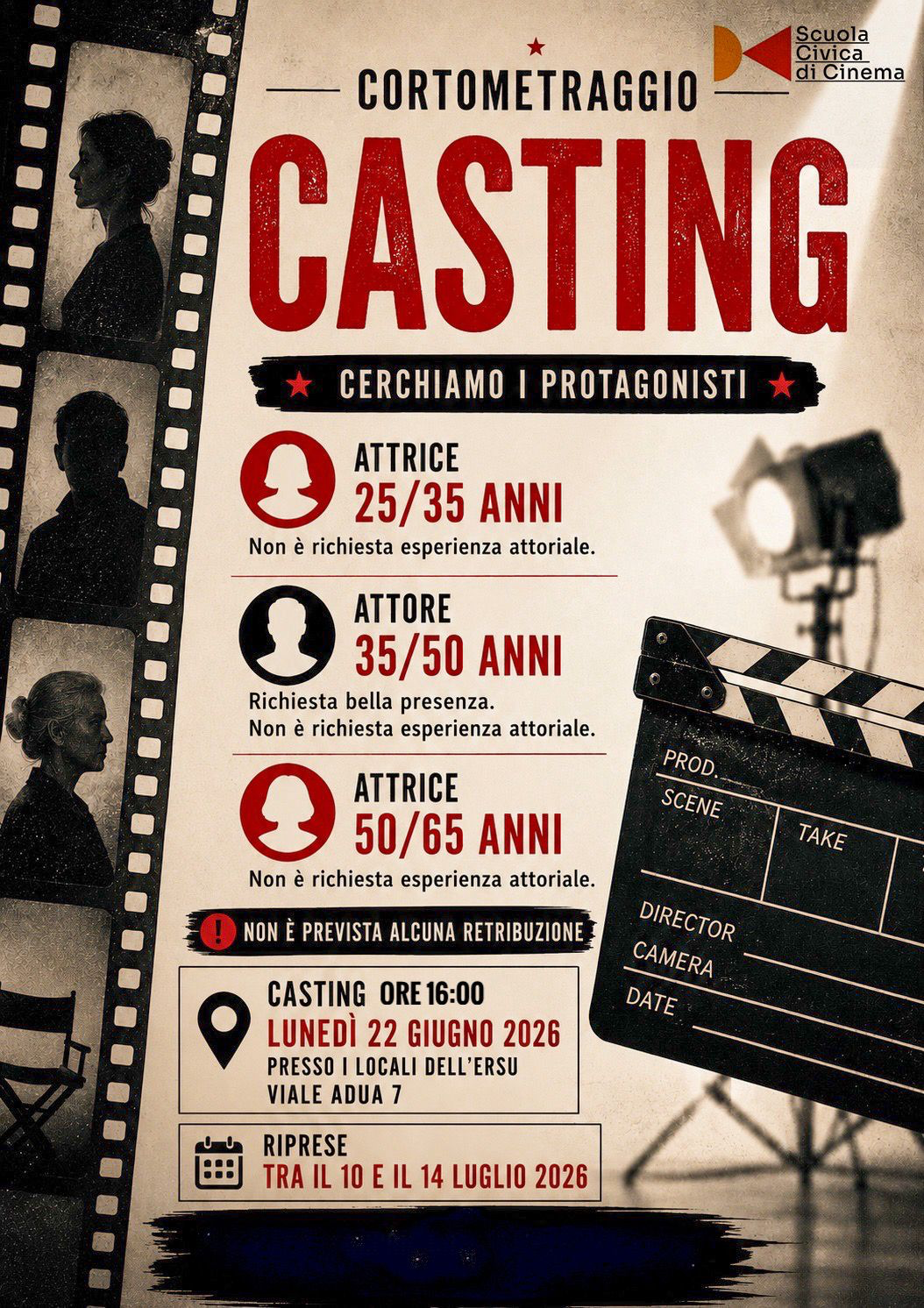 Locandina Casting
