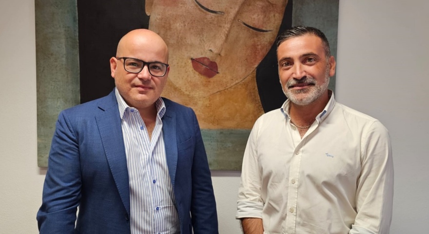 Daniele Maoddi (ERSU) e Paolo Depperu (ATP) Daniele Maoddi (ERSU) e Paolo Depperu (ATP)