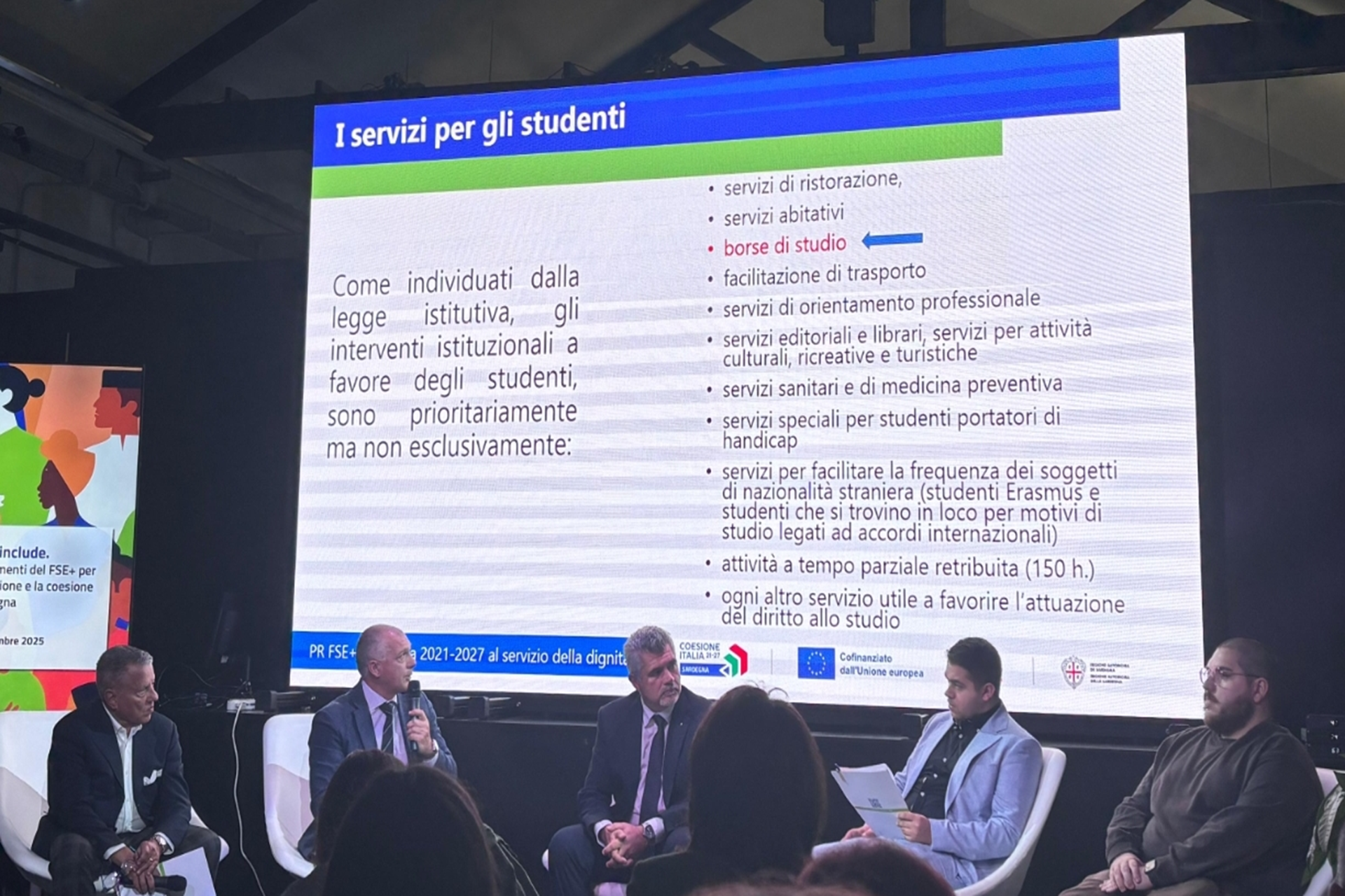 Un momento dell'evento